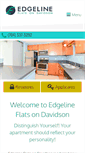 Mobile Screenshot of edgelineflats.com